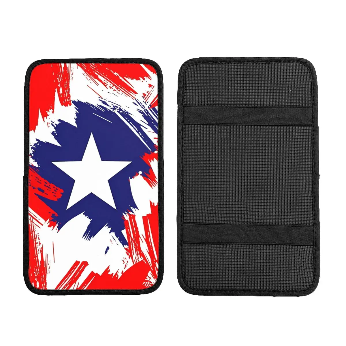Captain America Car Center Console Cover Universal Waterproof Auto Arm Rest Protector