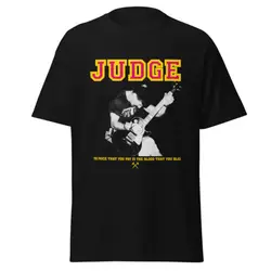 JUDGE Hardcore NYHC Front/Back Print T-Shirt - SNAPCASE BANE Earth Crisis