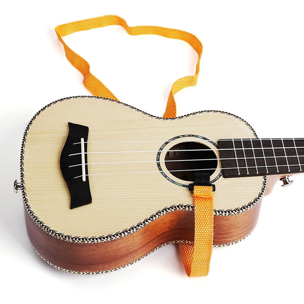 

8 Pcs Ukulele Shoulder Strap Parts and Accessories Neck Clip Accessory Adult Hawaiian Nylon Hanger