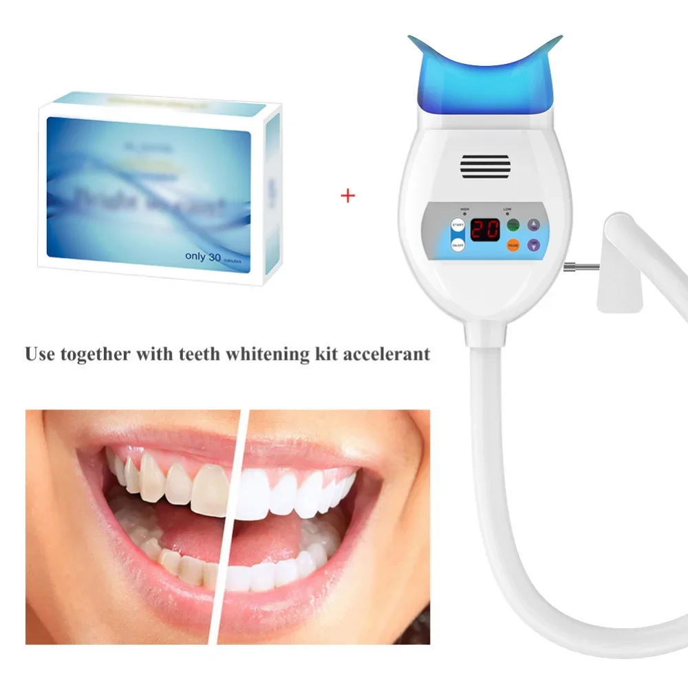 

2 Types Dental Cold Light Smart LED Teeth Whitening Machine Desk Tooth Bleaching Lamp Dental Bleaching LED Cold Light Accelerato