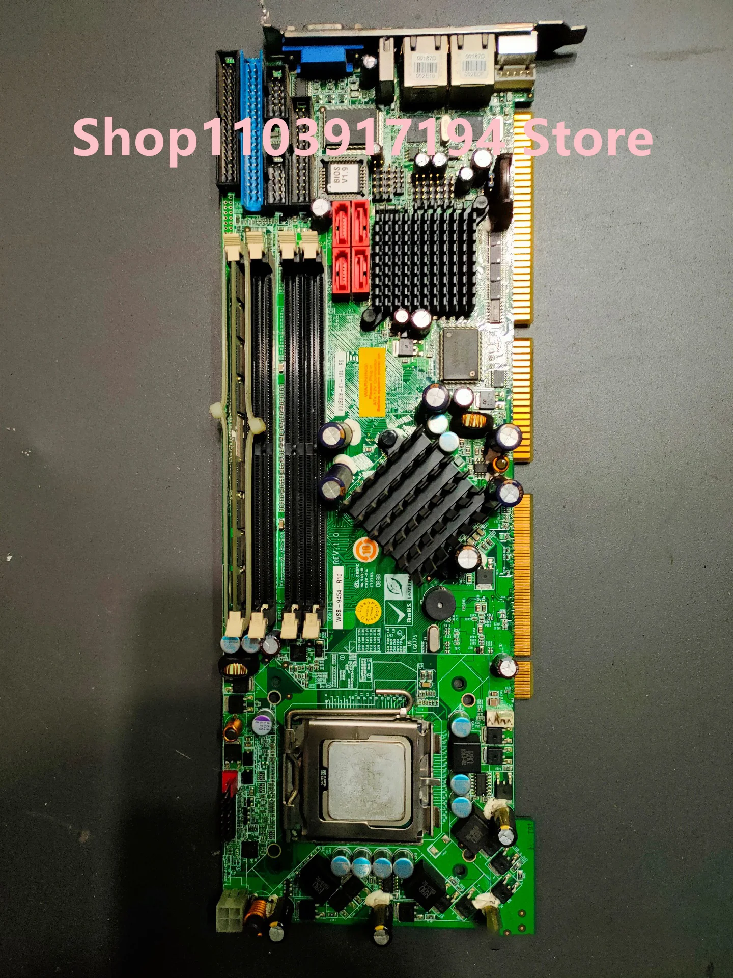 FOR IEI Dual-network card industrial equipment industrial computer motherboard  WSB-9454-R10  WSB-9454