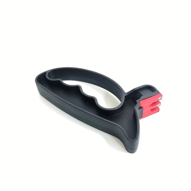 Lightweight Ergonomic Multi-Function Knife and Scissors Sharpener,V-Grind Sharpening System, Right-Handed, with Manual