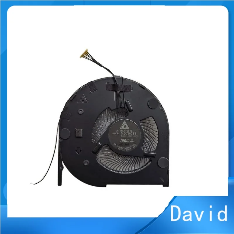 Ventilador de refrigeração CPU Laptop original, ThinkPad T14 T490 T495 ND75C33 18F16 5H40S72946 SUNON EG50040S1-CG30-S9A 5H40W36703, Novo