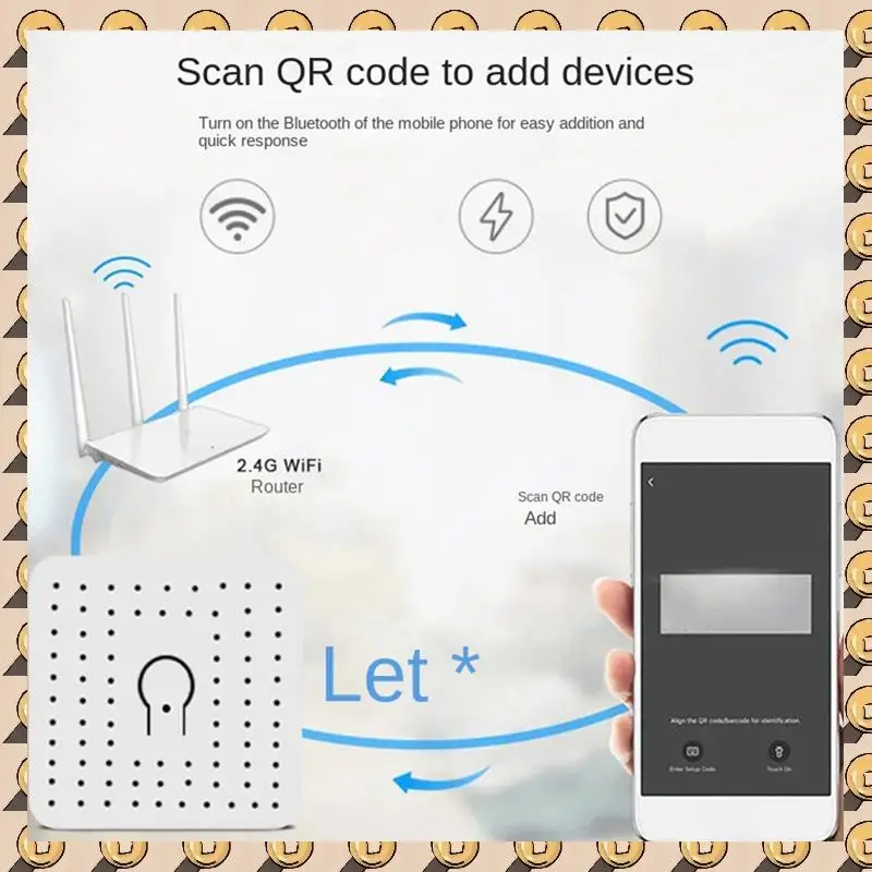 

Для Matter 16A Smart Wi-Fi Switch One Open Dual Control Switches Mini Smart Breaker Голосовое управление Работа с легкой установкой