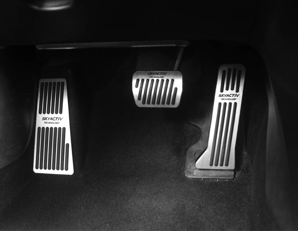 Für Mazda 2 3 6 BM GJ GL CX-5 KE KF CX3 CX7 CX8 CX9 Axela ATenza 2012-2022 2023 2024 Auto Gaspedal Fußstütze Pedal Pad Abdeckung – Detail 14