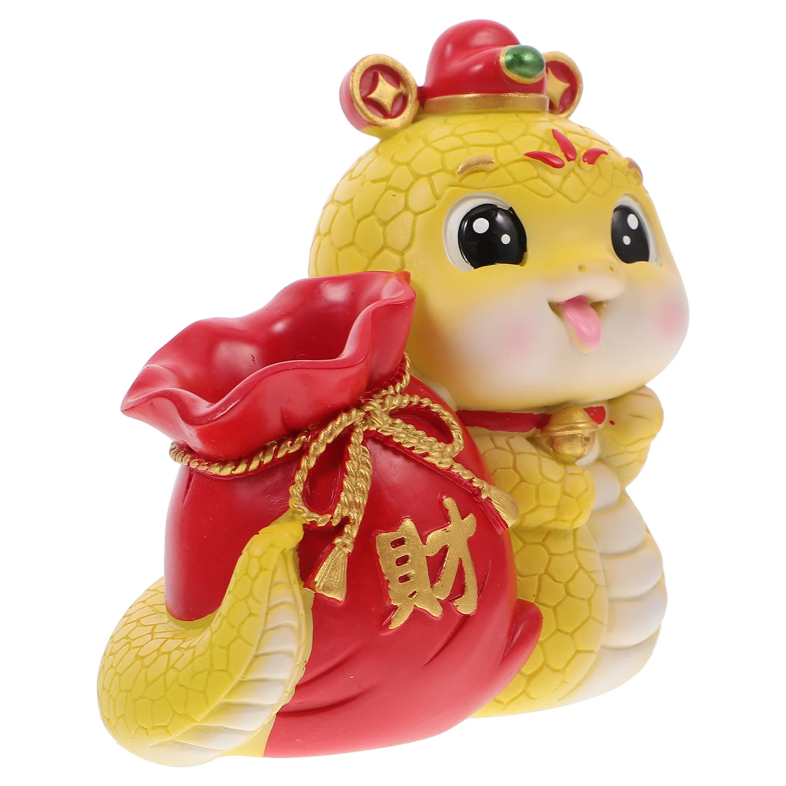 

Chinese Zodiac Snake Pen Cups Resin Desk Organizer Hand Carved Feng Shui Snake Year 2025 Wealth Good Luck Home Office Decor