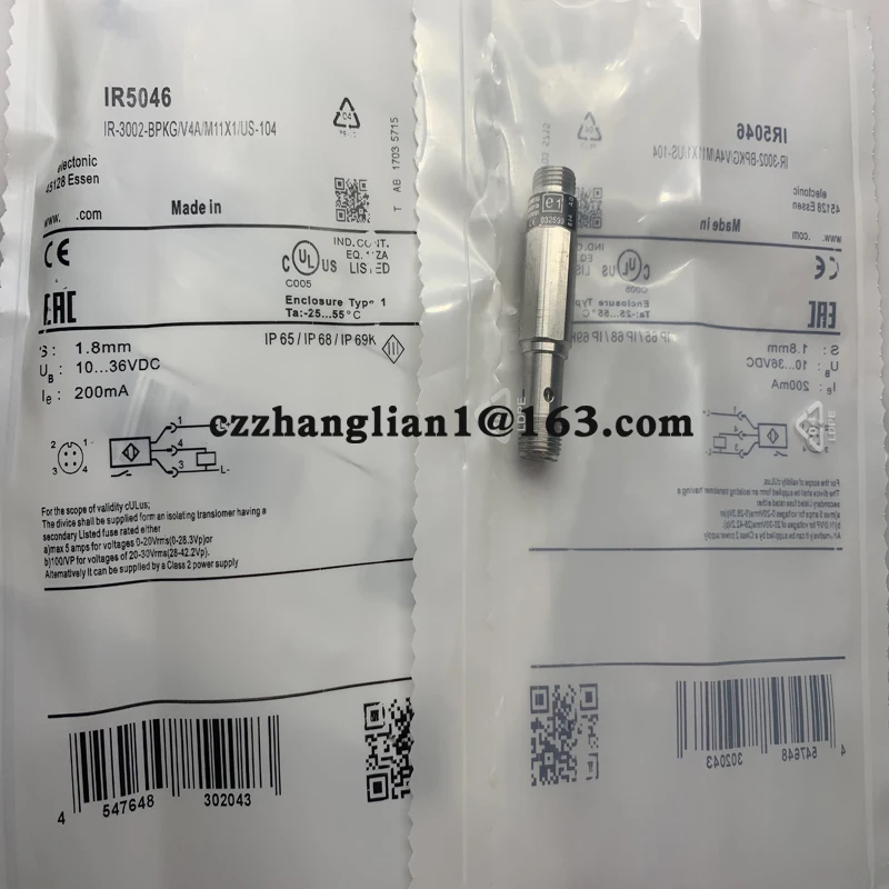

brand new Proximity switch IR5046 IR5041 IR5042 IR5050 IR5056 One year warranty