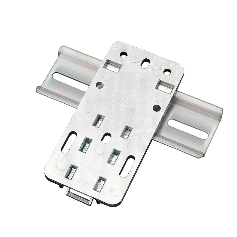 ENMG الثقيلة السكك الحديدية ClipHS-X35 القياسية DIN35mm مكون كهربائي تصاعد قوس يلقي سبائك الزنك يلقي سبائك الزنك كبيرة طويلة #5