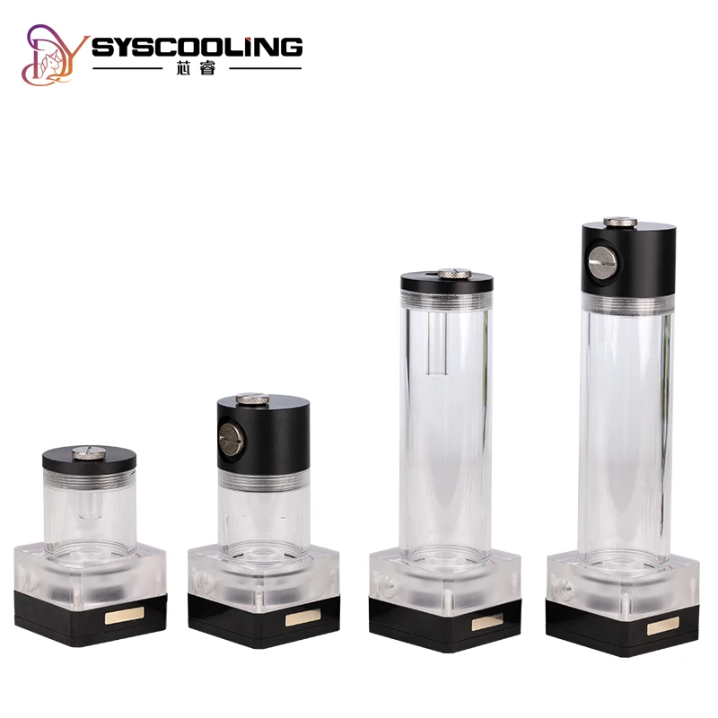 

Syscooling P69X-D насос для водяного охлаждения, боковой вход с резервуаром для воды, тихий насос PWM для водяного охлаждения ПК