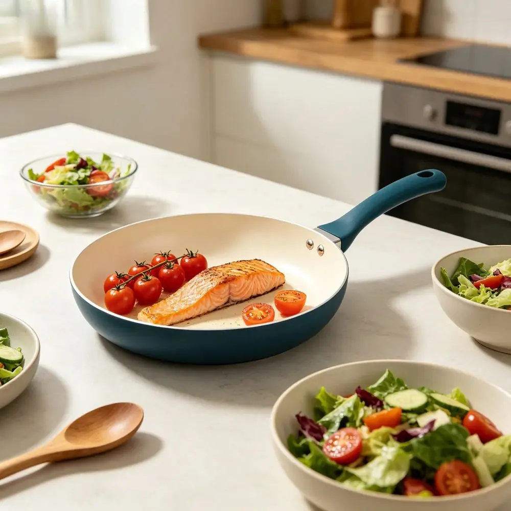 Ceramic Aluminum Nonstick 12in Frypan