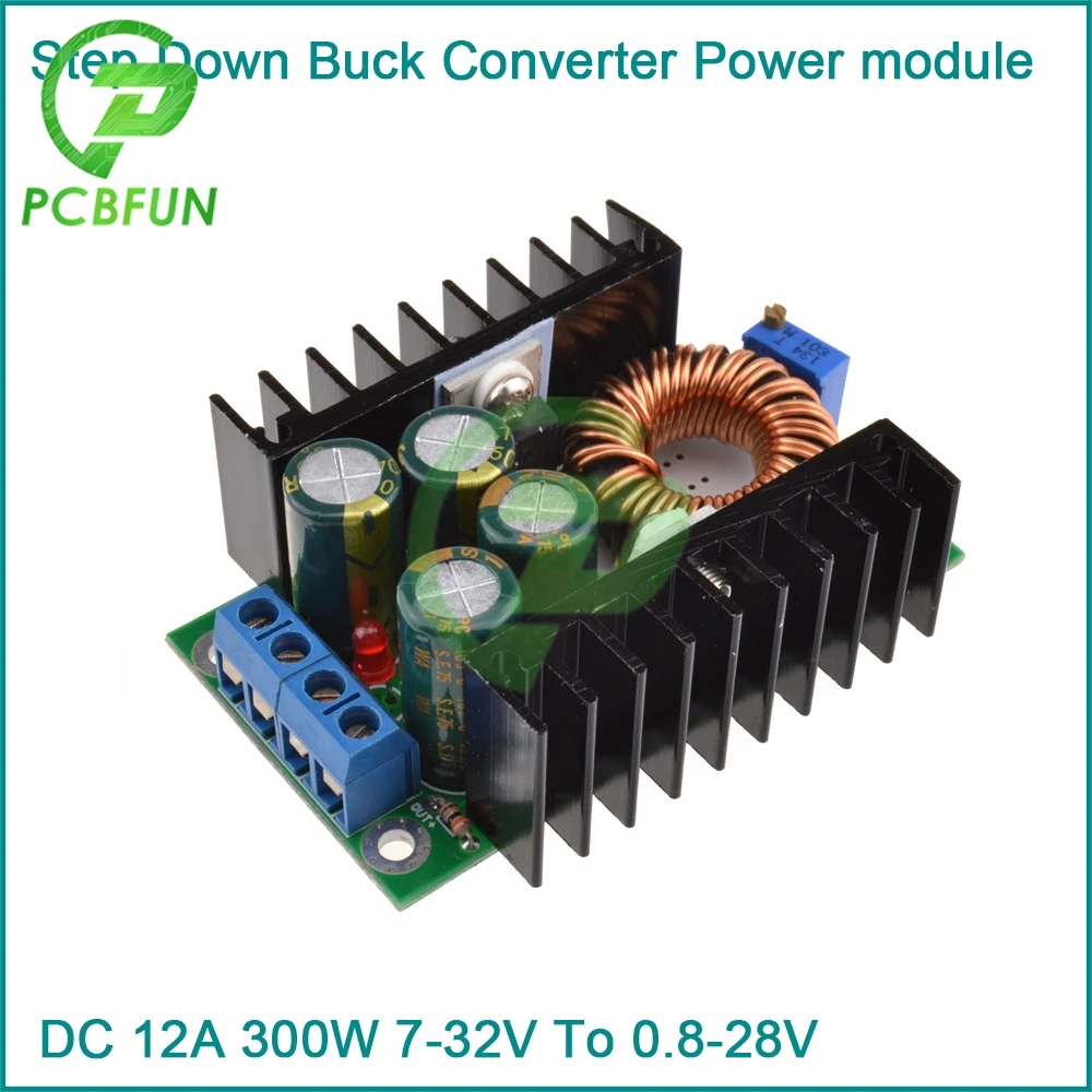 XL4016 DC/CC 280W 9A Step Down Buck Converter 7-40V To 1.2-35V Power Module LED Driver Volt Regulator Adjustable 12V 24V 28V