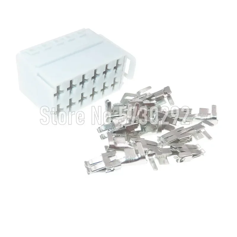 12P 6.3 Series 590-881 Automobile Plug Car Large Current High Power Wiring Harness Unsealed Socket