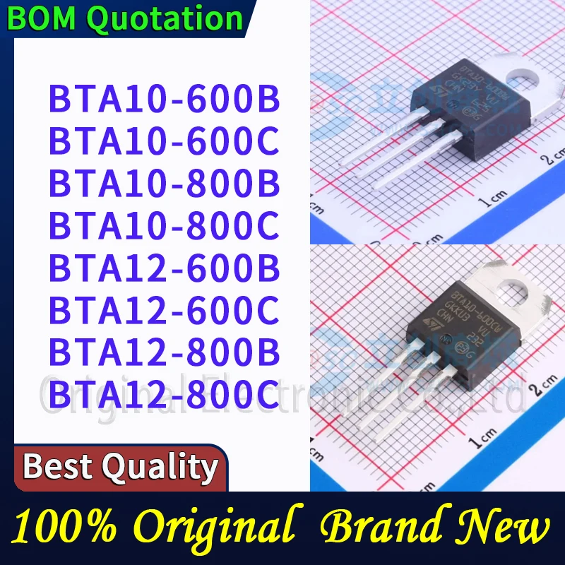 

5 шт./лот BTA10-600B BTA10-600C BTA10-800B BTA10-800C BTA12-600B BTA12-600C BTA12-800B BTA12-800C В наличии Оригинальные высококачественные