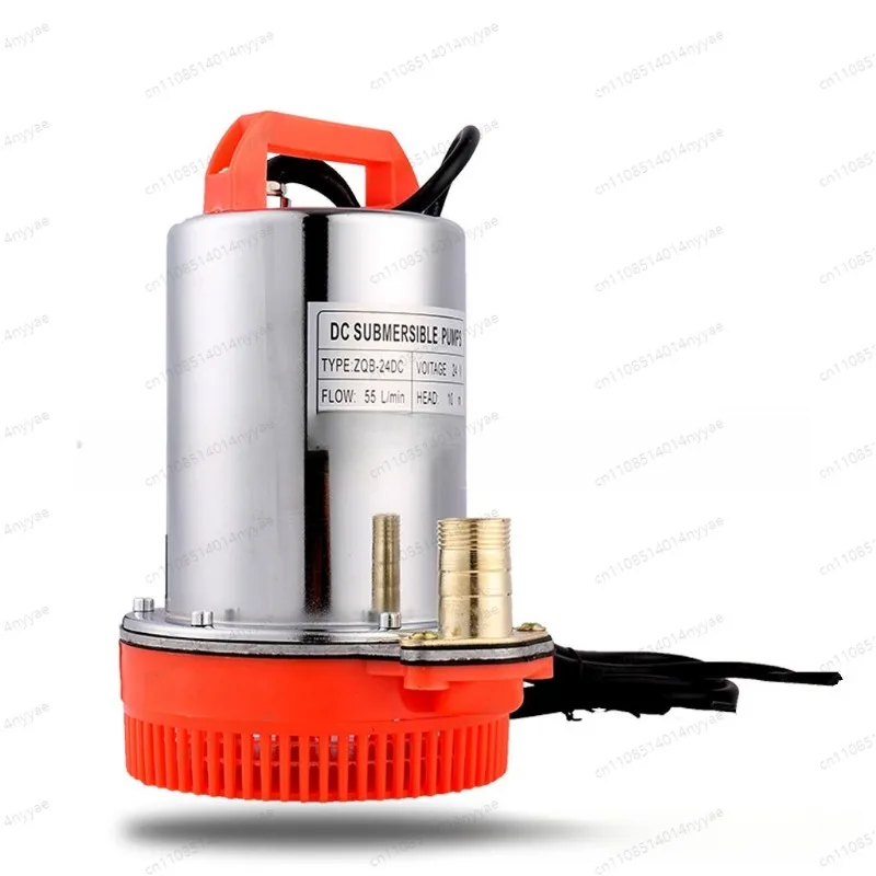 Marine & Agricultural Water Pump - 12V/24V/48V DC Solar Portable Pump for Boats, Irrigation & Pressurizing