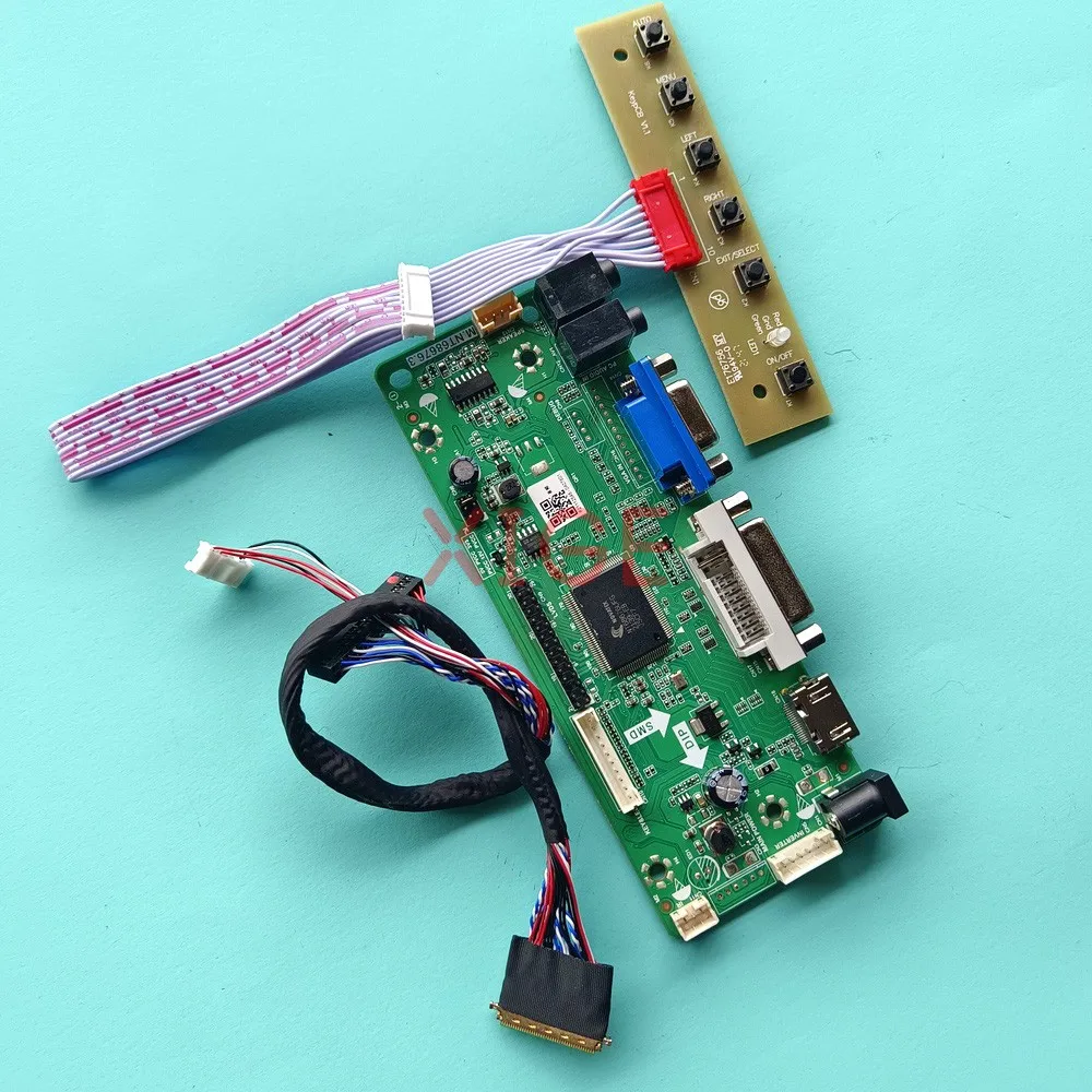 

DIY комплект для LTN116AT04-L01 LTN116AT06-402 DVI VGA HDMI-совместимая LVDS 40-контактная панель ноутбука 1366x768 11,6 "плата драйвера контроллера