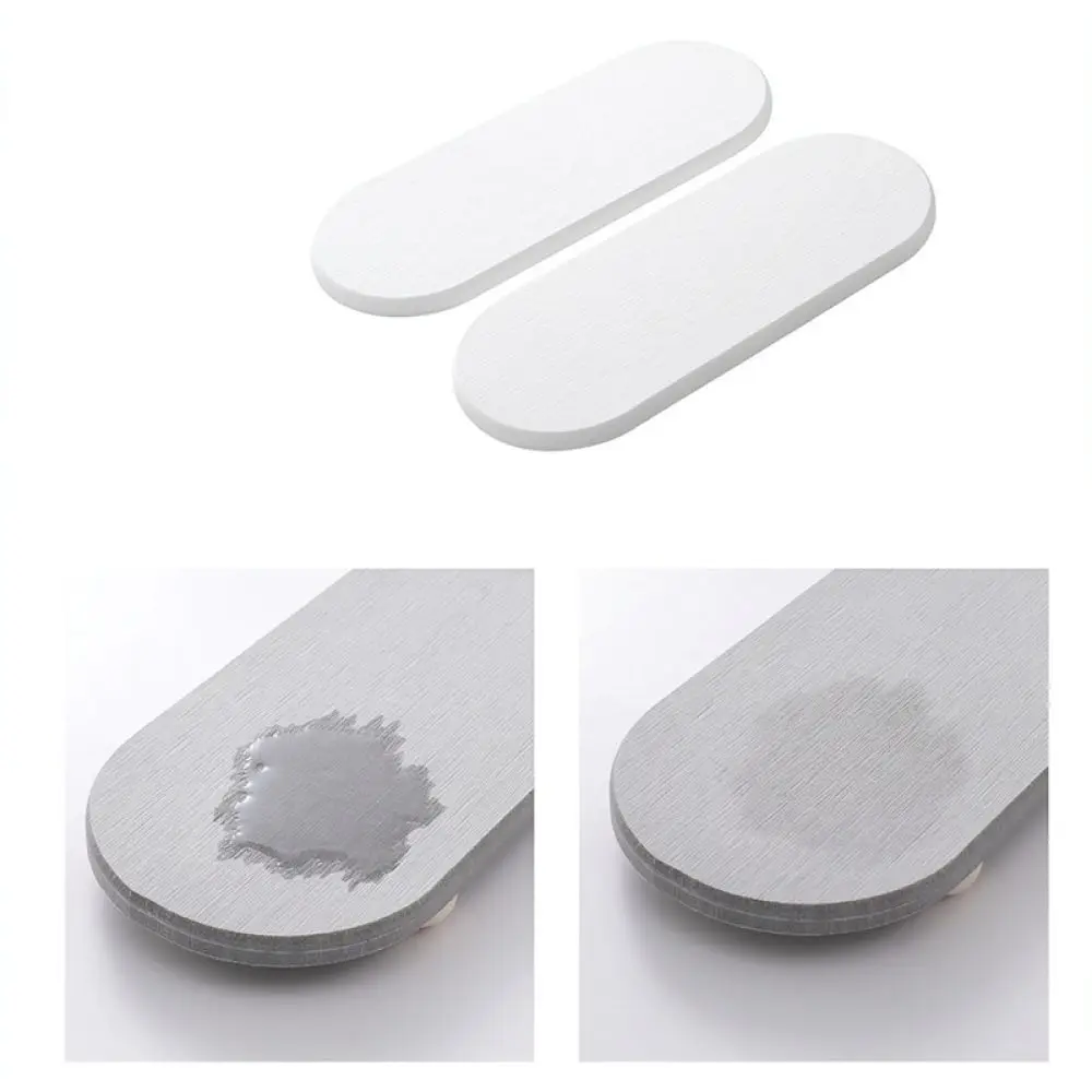 Absorbent Stone Drying Mat For Kitchen Sink Countertop Bathroom Vanity Tray Modern Minimalist Style Soap Dish Wood Feet