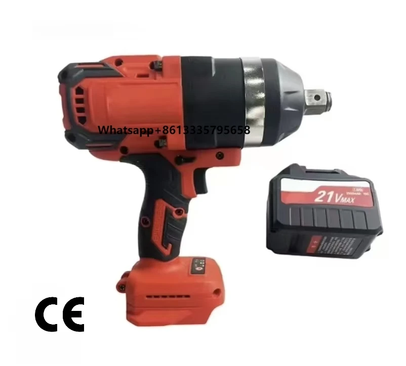 

Factory Direct 21V 1750N Brushless Lithium Battery Wrench Electric Rechargeable Impact Wrench Set Torque Ratchet Wrench