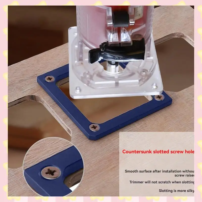 AB51 Socket Opening Template 86 Type Mold Holes Locator Electrical Plug Template Tool Hole Opening Template For Button