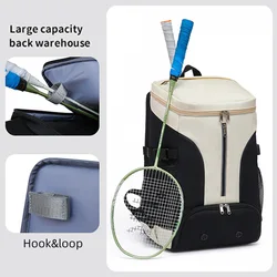 Zaino da Badminton borsa a tracolla da viaggio per sport all'aria aperta di grande capacità borsa per Laptop tascabile zaino da basket palestra Fitness