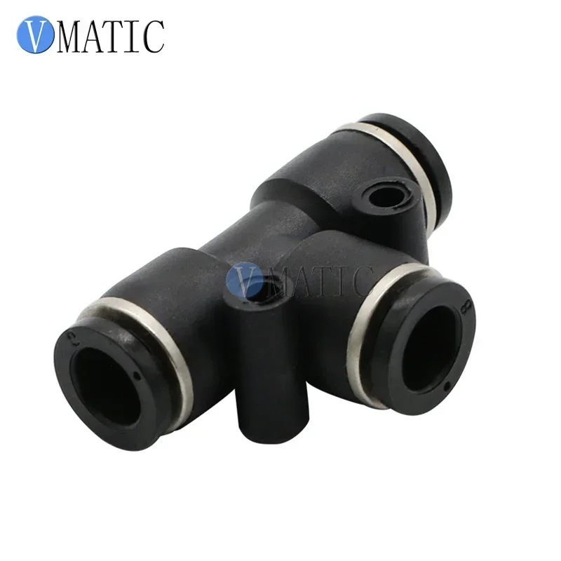 ‌Industrial AB Dispensing 3-Way Valve | 5-Pcs POM Tee Connectors for Epoxy Mixing & Dual-Cartridge Systems‌