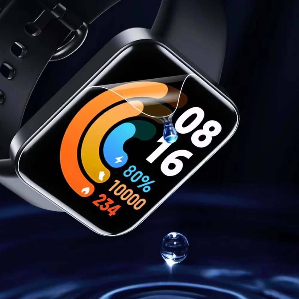 Hydrogel Film for Xiaomi Redmi Watch 2 Lite HD Clear Cover Soft Screen Protector for Redmi Watch 2/2 Lite Smartwatch Accessories