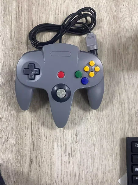 N64 Handle DIY Bluetooth Kit + Joystick Assembly, Original Wired Gamepad Changed to Wireless Handle