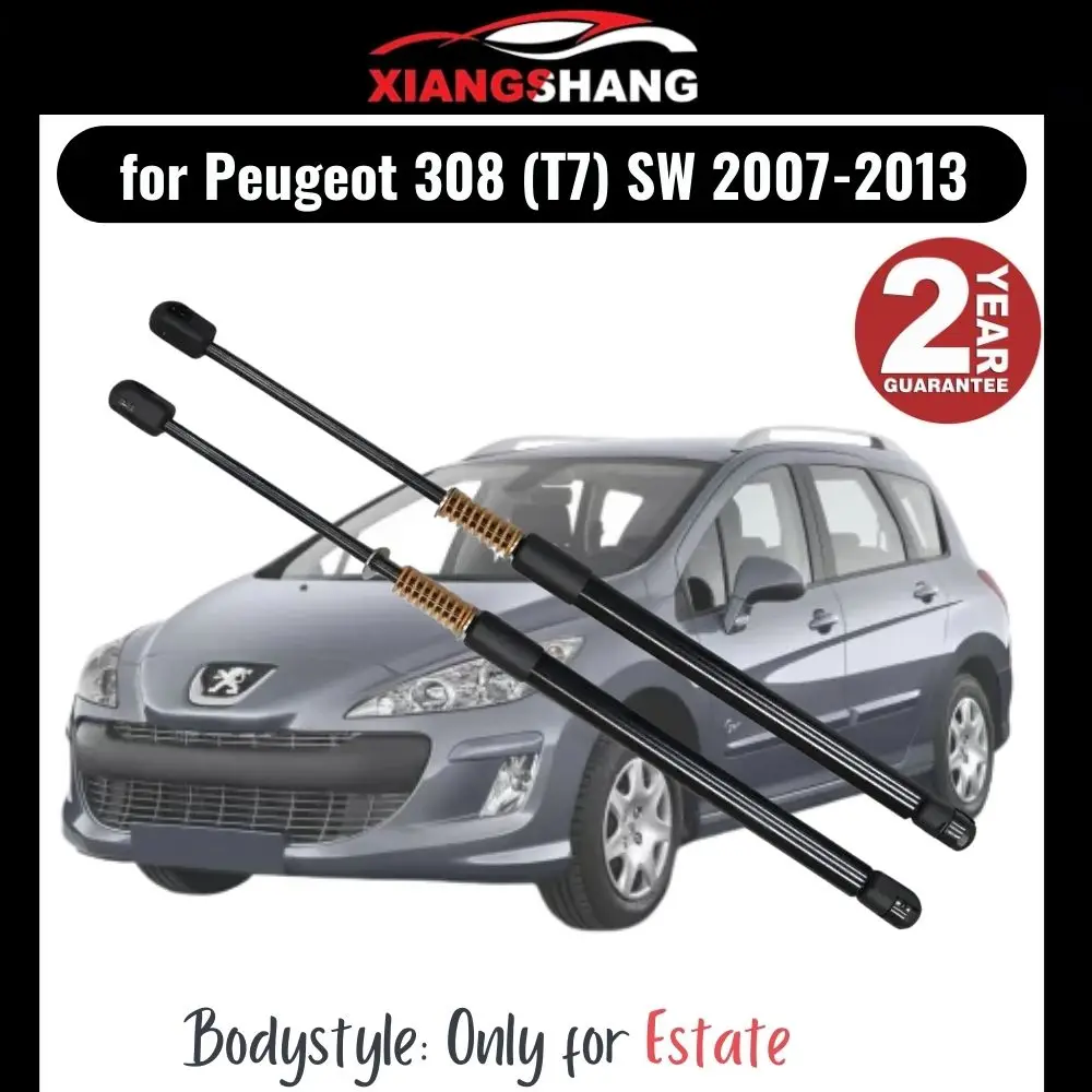 

2 шт. задний демпфер задней двери для Peugeot 308 (T7) SW 2007-2013, задняя дверь с пружиной, багажник, газовые стойки с зарядкой