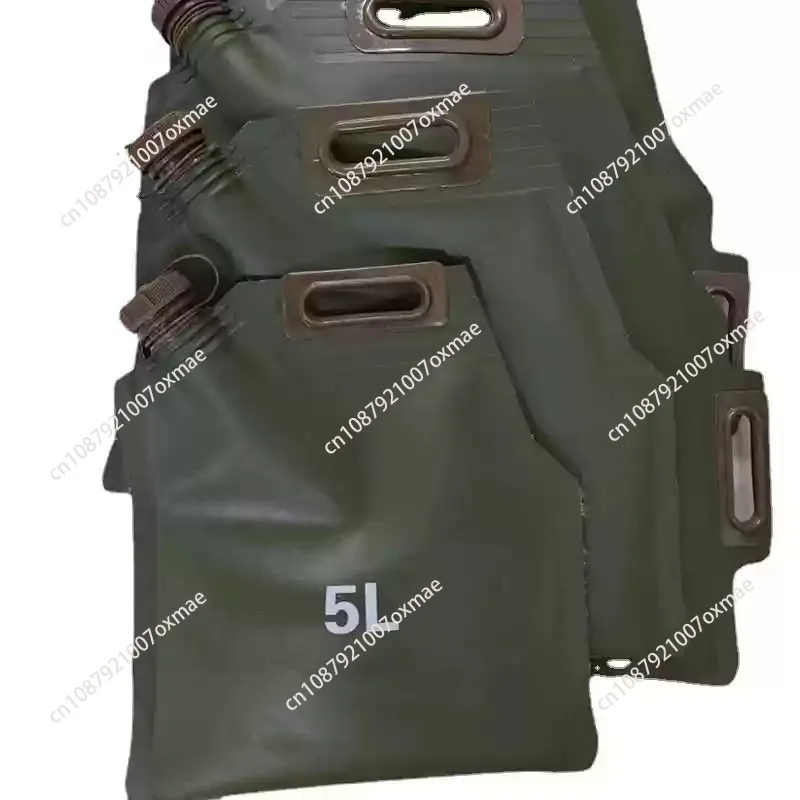 5L/10L/20L Foldable Portable Soft Fuel Oil Bag, Spare Oil Container for Car & Motorcycle Road Trip