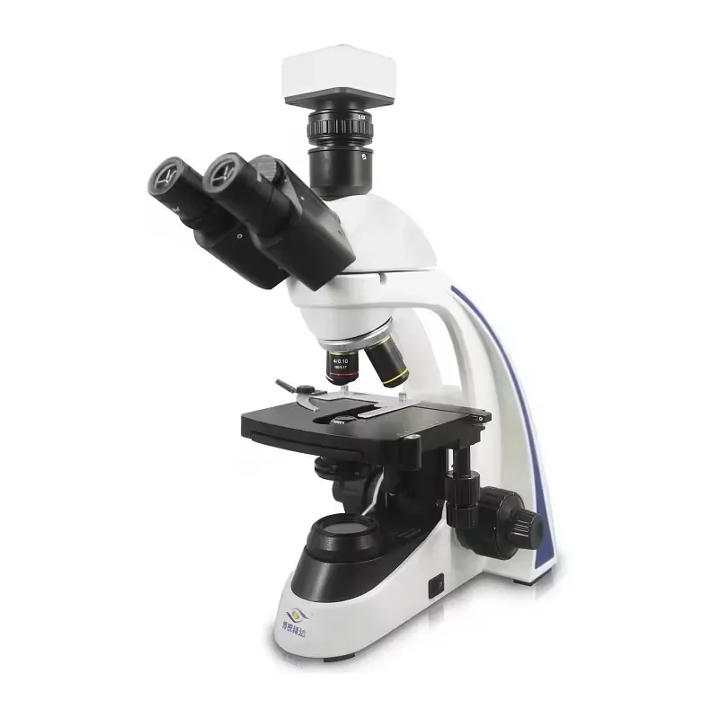 BD-SW1001T 40X-1600X Digital Trinocular Compound Microscope With Digital Camera With 3W LED Illumination