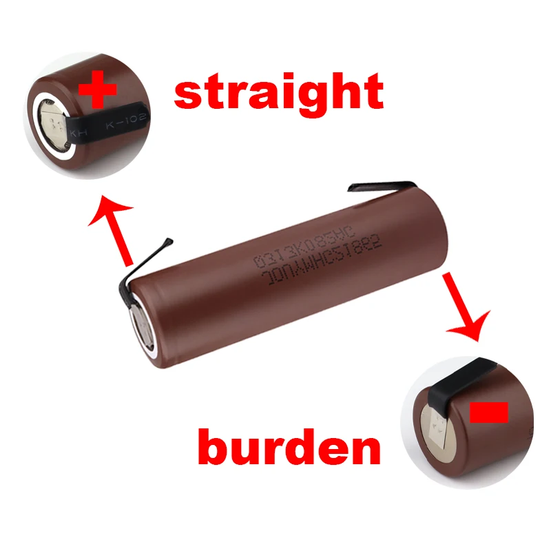 Original high current 18650 ion rechargeable battery 3.7V 3000mAh HG2 18650 battery pack specifically designed for HG2 batteries