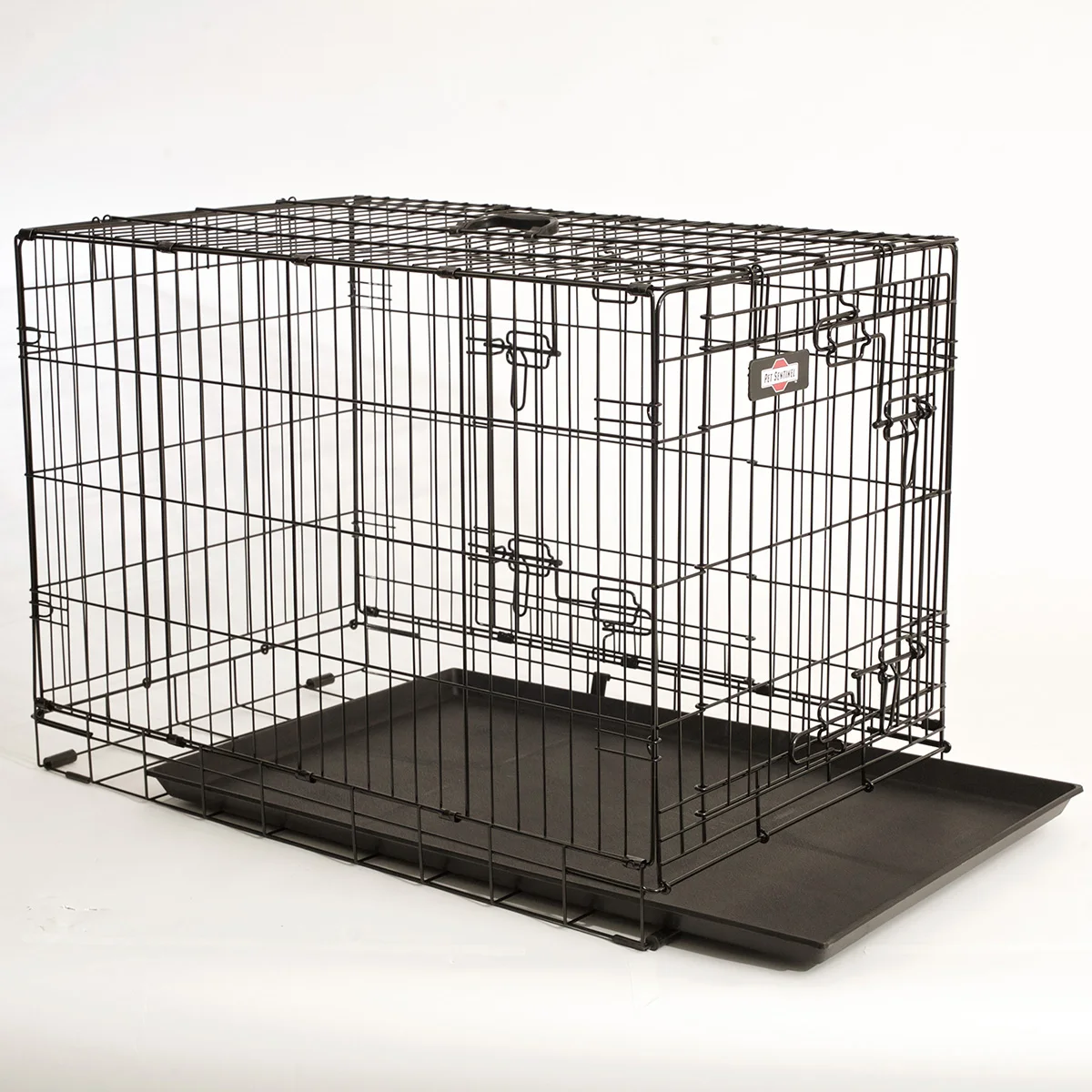 

Multiple Sizes Collapsible Metal Dog Kennel Outdoor Pet Cage