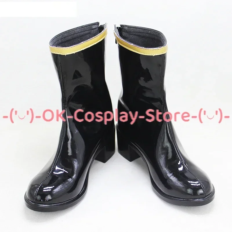 [Customized Size] Hypnosis Mic Division Rap Battle Cosplay Shoes Game Roleplay Costume Halloween Carnival Party Boots PU Leather