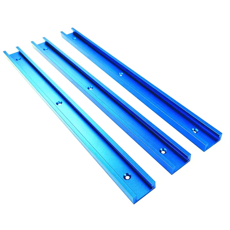 Type-30 Woodworking Tool T-slot Miter Track 400-800mm Chute Aluminium Alloy Guide Rail for Table Saw Workbench T Track DIY Tools