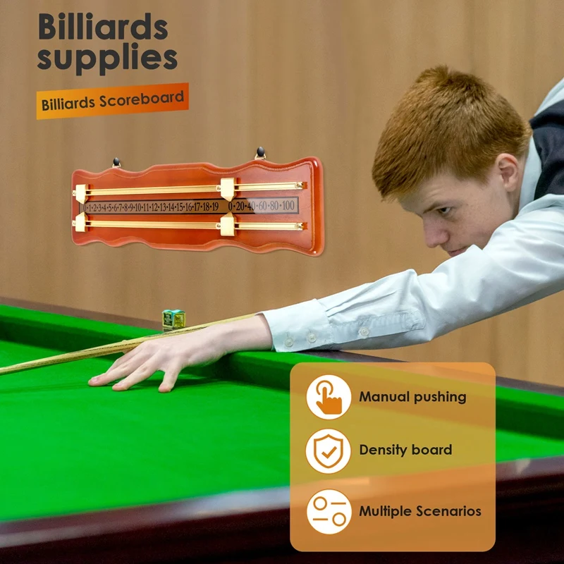 Billiards Scoreboard Snooker Game Scorer Board Player Calculation Number Tools Billiard Density Board Integrator