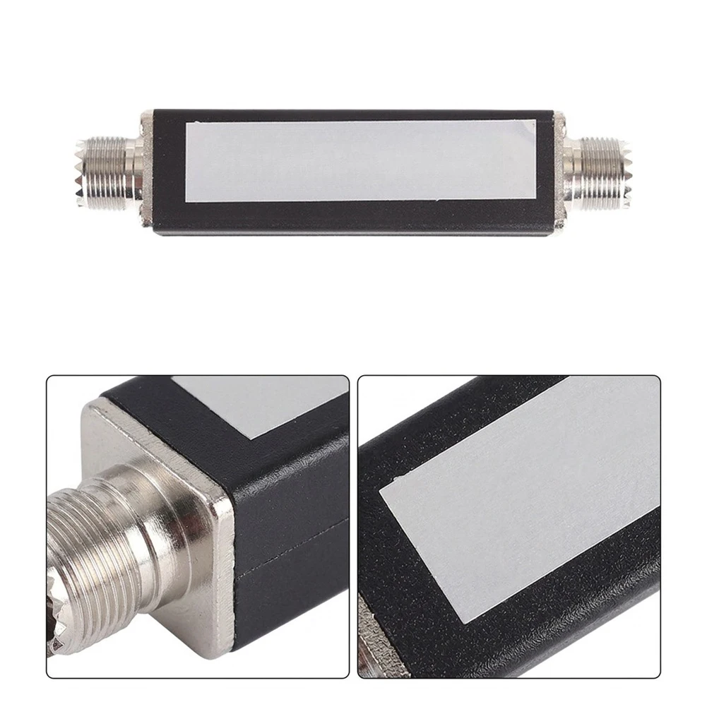 50-75Ohm RF Surge Protector UHF Female Interface For Antenna Receiver Guard High Power 1000W Amateur Radio-Experiment Tool