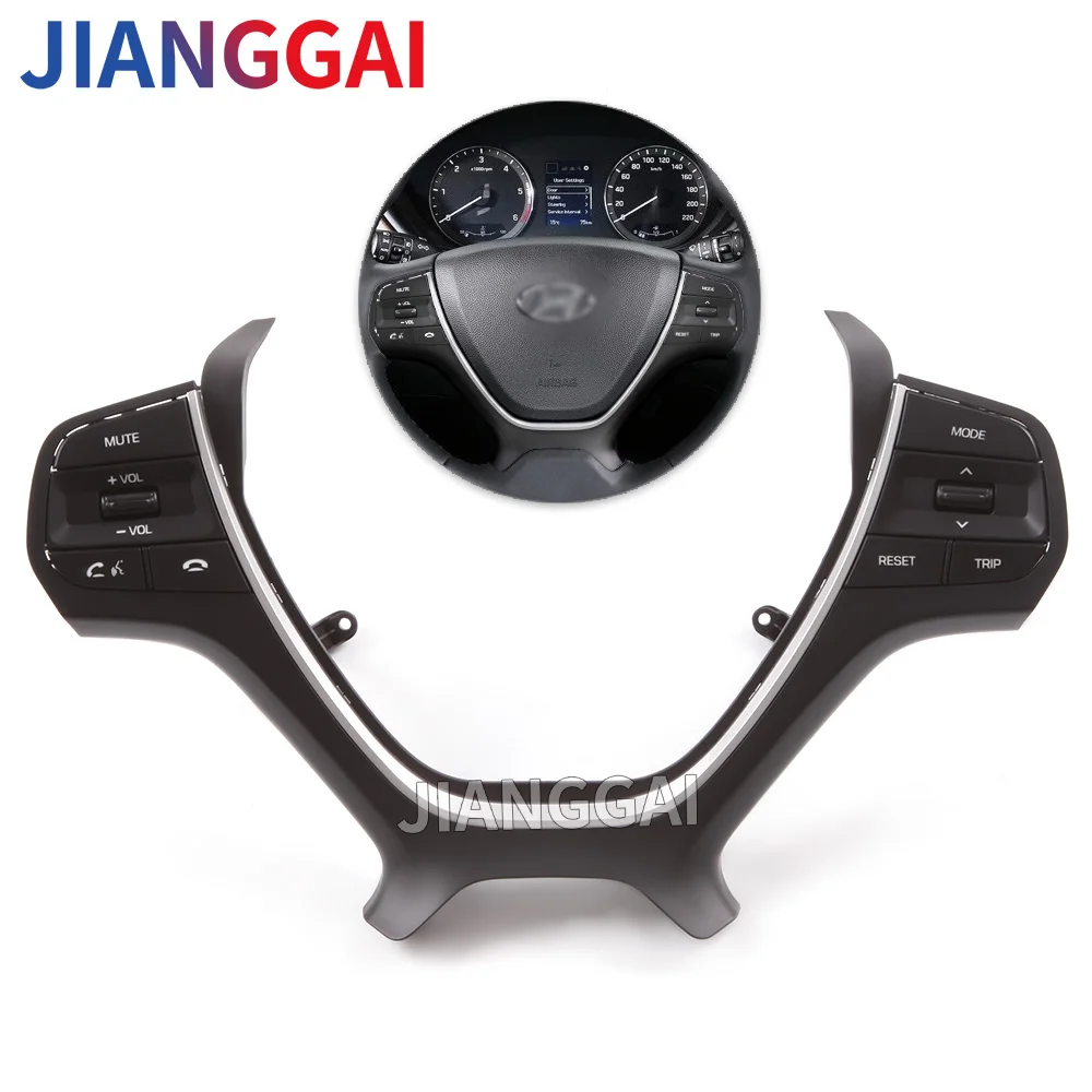 Multifunctional Steering Wheel Buttons For Hyundai i10 2014-2017 i20 2015-2018 Car Accessories Buttons Multifunctional