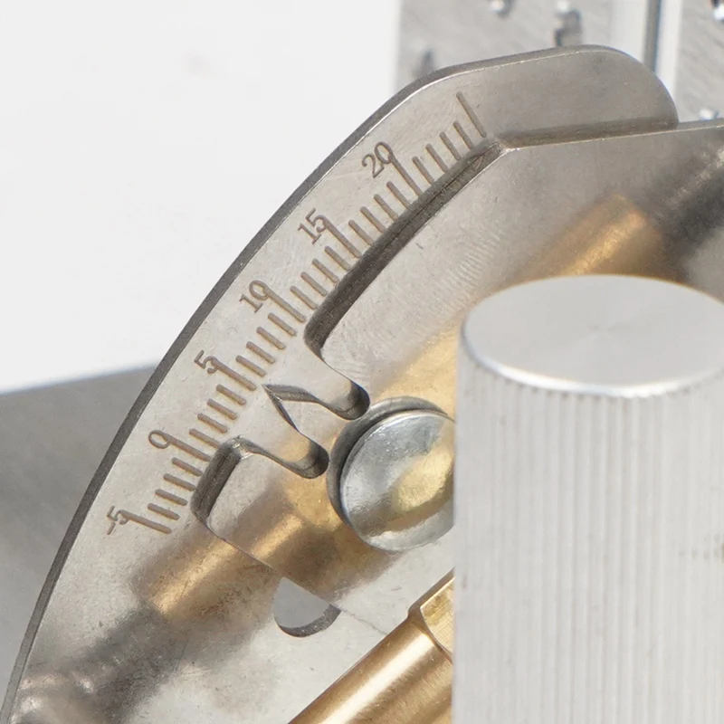 FYBL Belt for Grinder Knife Sharpening Jig Locator for Belt Sander Bench for Grinder Adjustable Angle -5°~25° Metal Construction