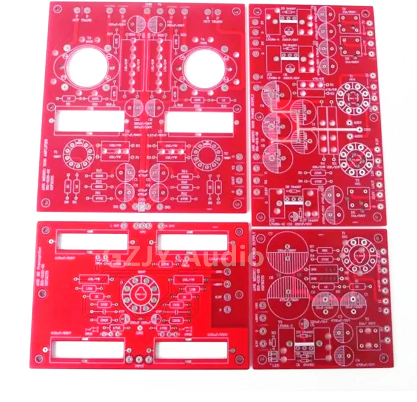 

Latest DIY British Original AUDIO NOTE MEI SHU AN300B Single-ended Combined Post-level PCB Board/4PCS/Set