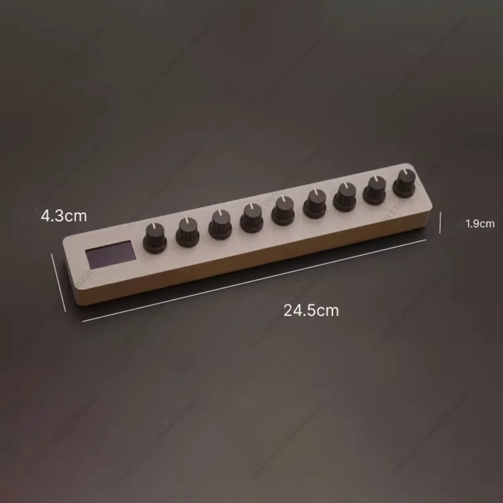 Digital Screen MIDI Knob Controller, Support Host Mapping for Synthesizer Parameter Adjustment