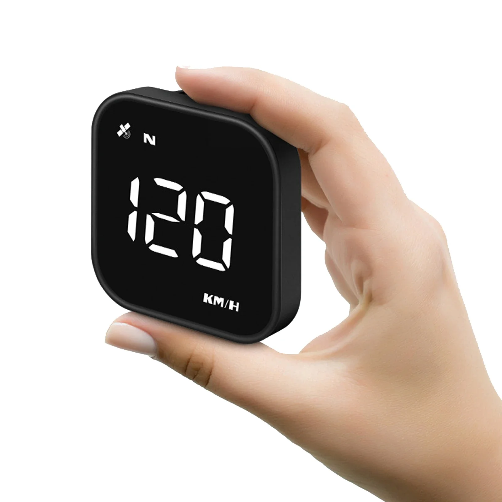 

Universal Car HUD Digital GPS Speedometer Head Up Display MPH Overspeed Alarm Multifunctional Speedometer Compass HD Display