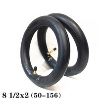 8.5 Inch 8 1/2x2 Scooter Inner Tube Straight & Bent Valve For XIA0MI/LENOV0 Scooters Tyre Inner Tube Scooter Accessories