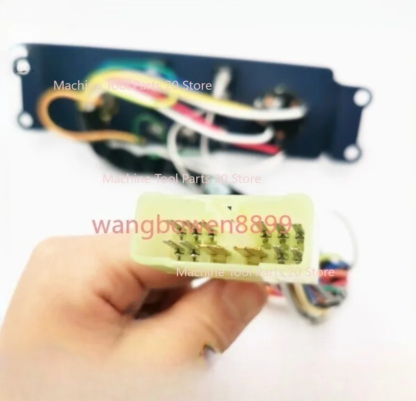 Excavator parts for Sany SY55/60/65 air conditioning panel controller switch 12v