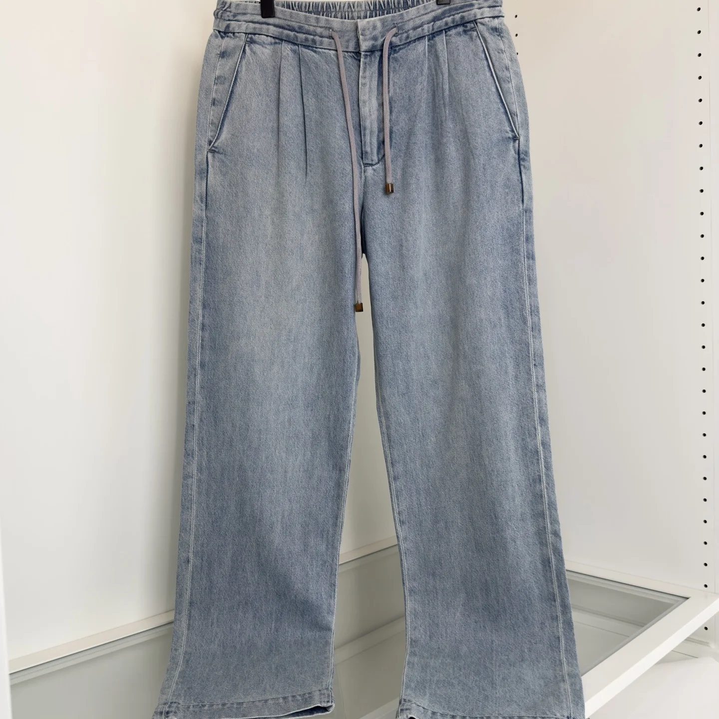 

BC Италия 25SS Повседневные прямые джинсовые брюки с эластичной резинкой на талии