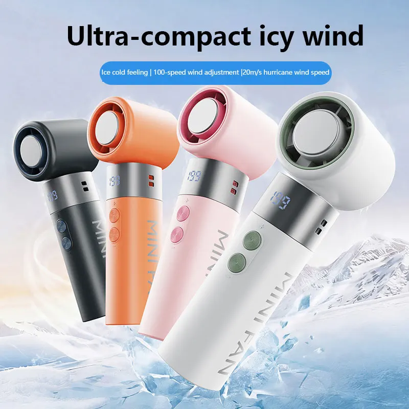 Xiaomi MIJIA Przenośny Mini Wentylator Chłodzący z Funkcją Lodowania, Cichy, Szybki, z Bardzo Długą…