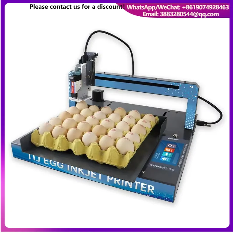 XY110 Intelligent Egg Marker - Step Motor Precision For Unsmudged Codes & Firm Graphics