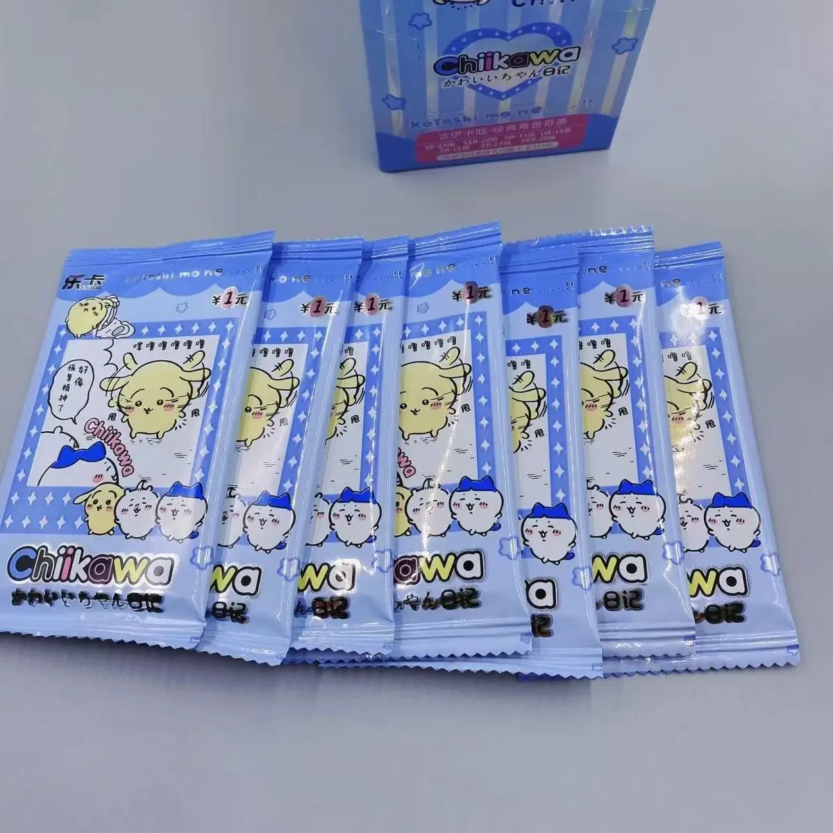 

Chiikawa Trading коллекционные карты Hachiware さぎ ぎ USAGI ちわ Full Box из 30 упаковок милых Аниме периферийных карт подарки