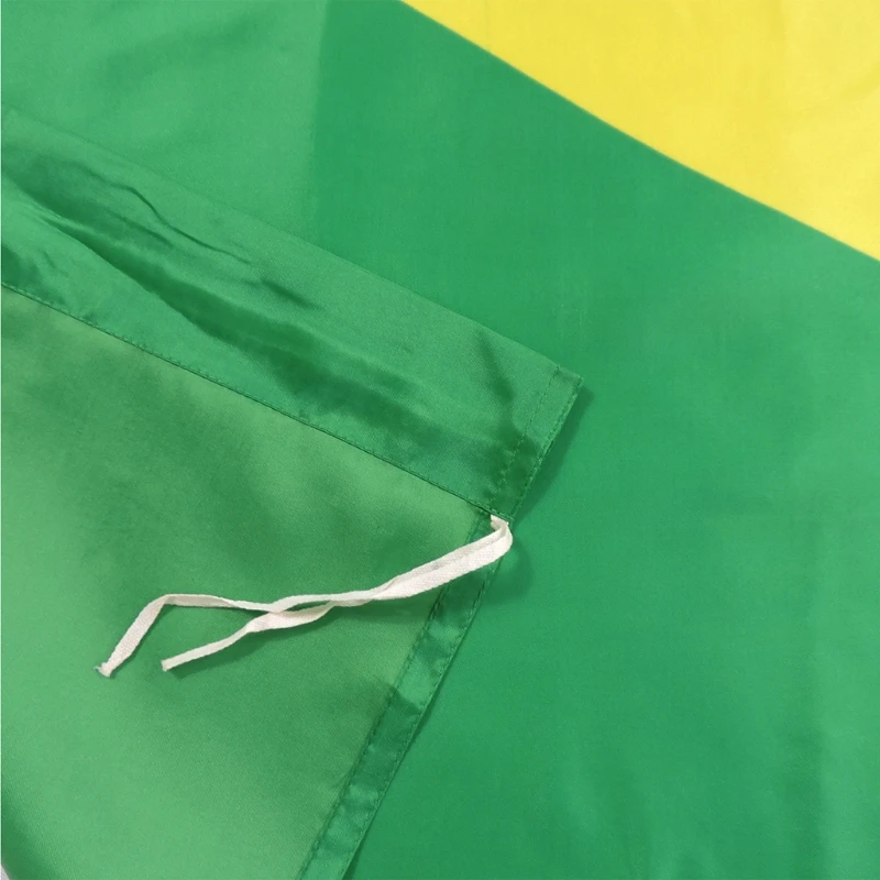 NICEFurniture Brazil Flag Polyester Cloth Banner Brazilian Football Cheerleader Flag National Country Flag for Festival Home