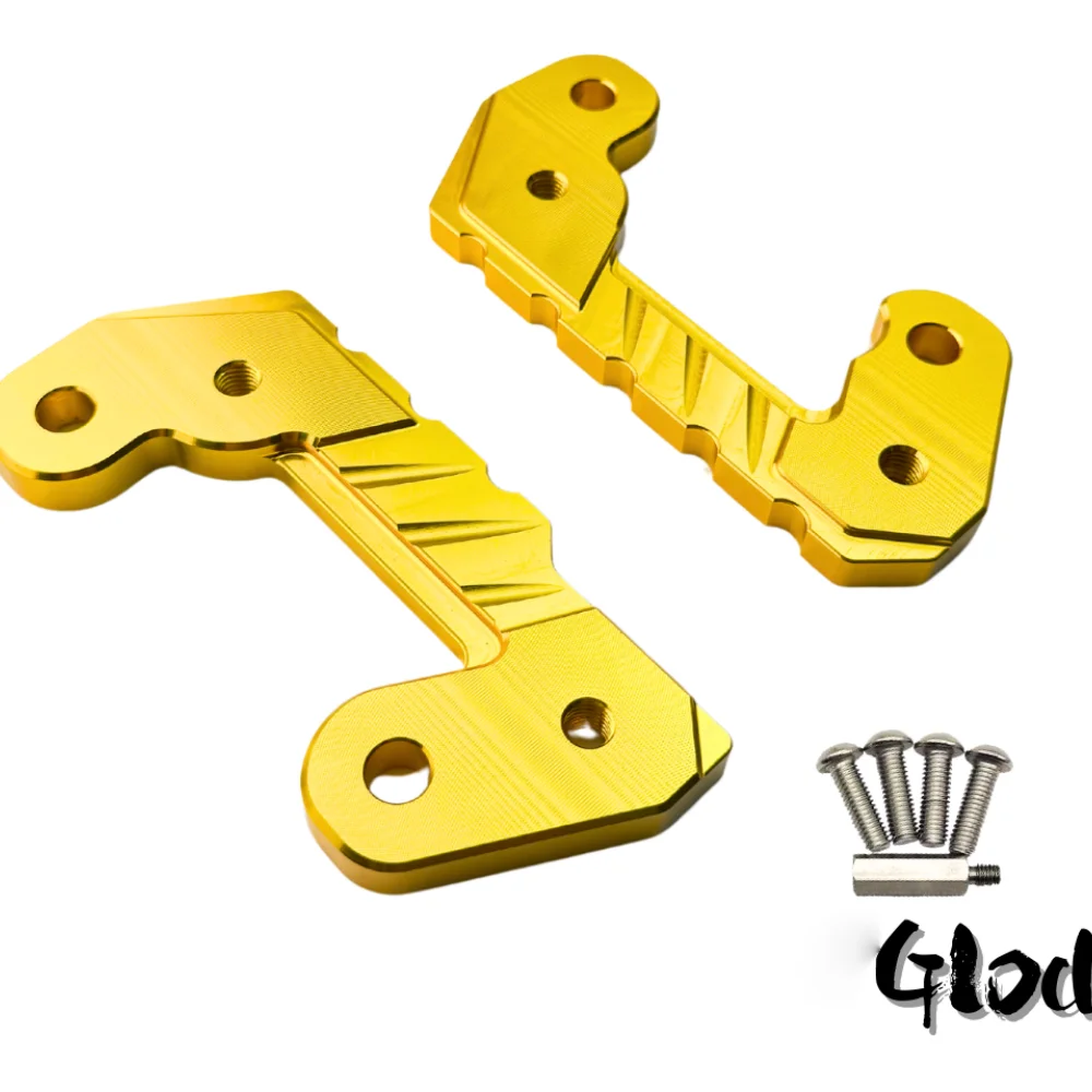 For Z400 Ninja400 Modified Footpeg Adapter, Aluminum Raised Rearward Bracket Motorcycle Accessories
