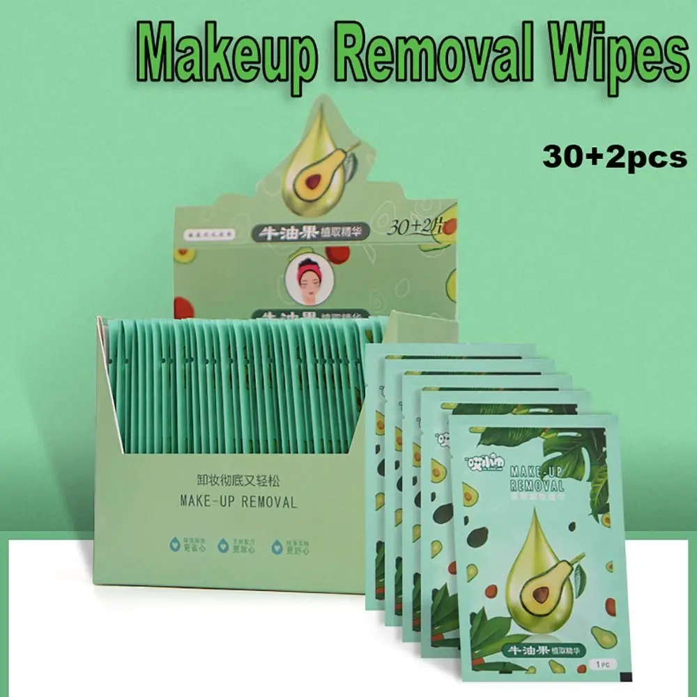 30/32PCS Soft Makeup Removal Wipes Cotton Microfiber Disposable Cotton Wipes Makeup Accessories Face Cleaner