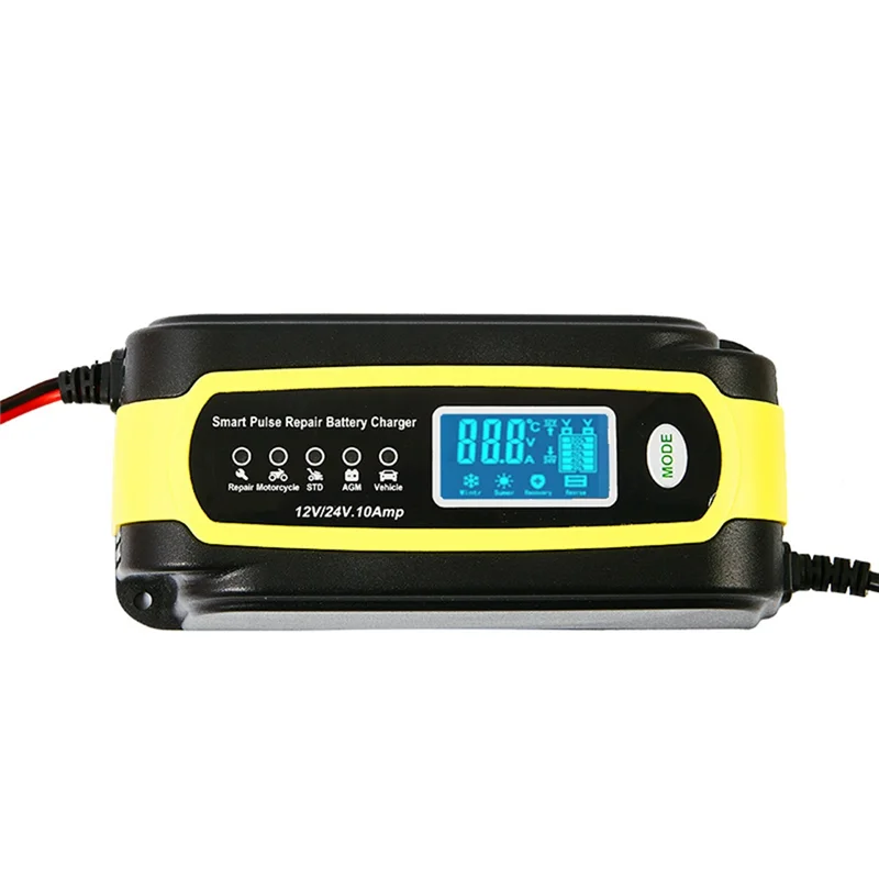 高品質-12v-10a-24v-5a-車のバッテリー充電器自動スマートパルス修理バッテリー充電器メンテナ車オートバイ用